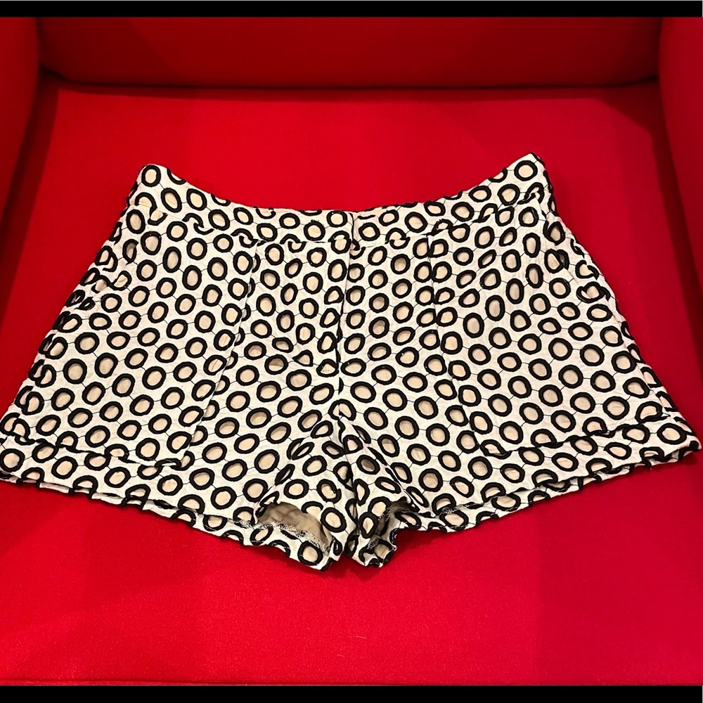 J Crew Embroidered Shorts